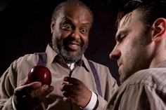 Larry Arrington-Bey as Tice and Curtis L. Young as Corbin (Photo: Steve Wagner)