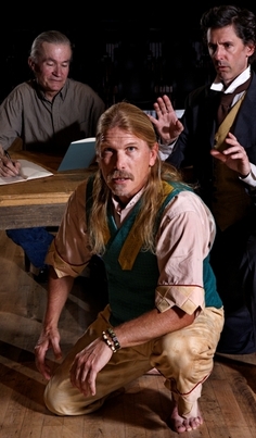 John Stuehr, Brett Keyser and Raymond McNiece in Open Mind Firmament at CPT (Photo: Steve Wagner)